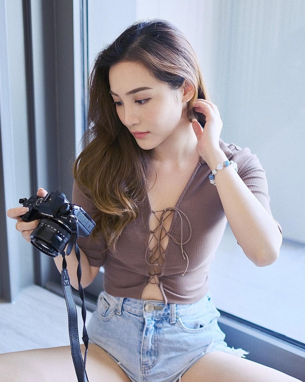 郭奕芯回應:「呢套衫係著得有啲肥 我自己都唔敢睇返」