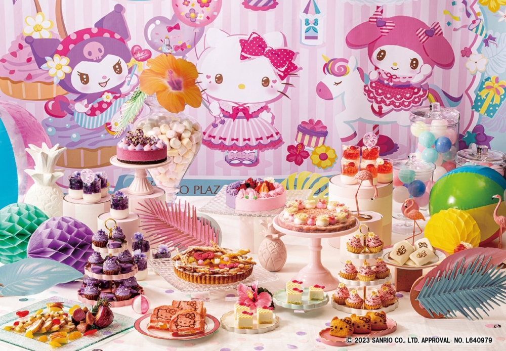 日本八王子京王廣場酒店與Sanrio合作推出精緻的甜品自助餐！