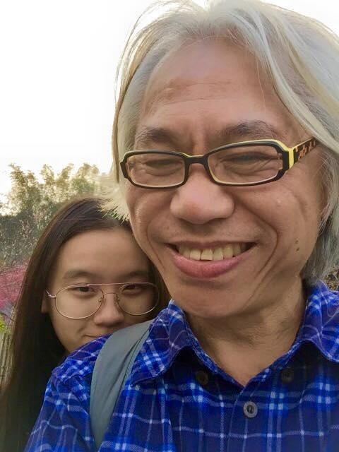 台灣資深音樂人李坤城同女友林靖恩相差40歲