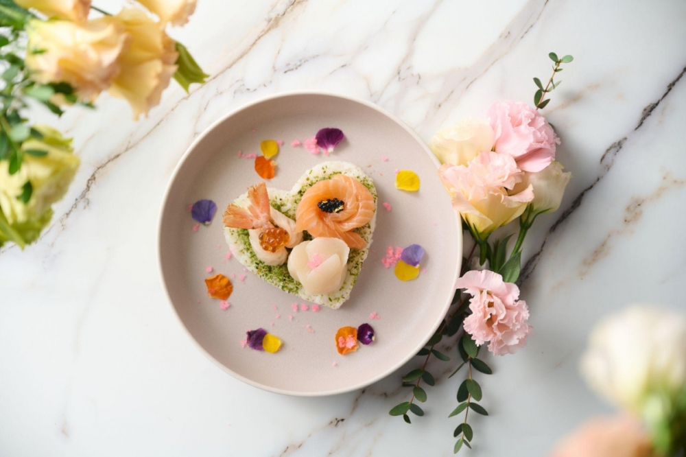 日式刺身心型拼盤！