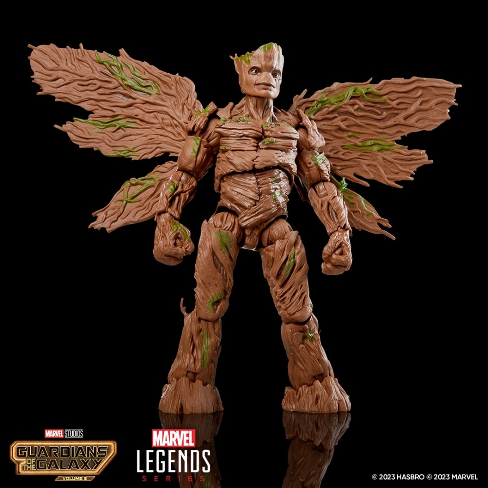 根據「Marvel Legend系列」的玩具系列,樹人在《銀河守護隊3》中會長出雙翼?!
