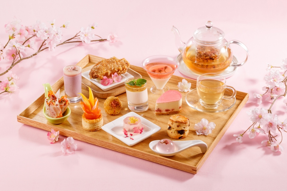 5月+母親節下午茶推介2023:「櫻粉飛飛」下午茶