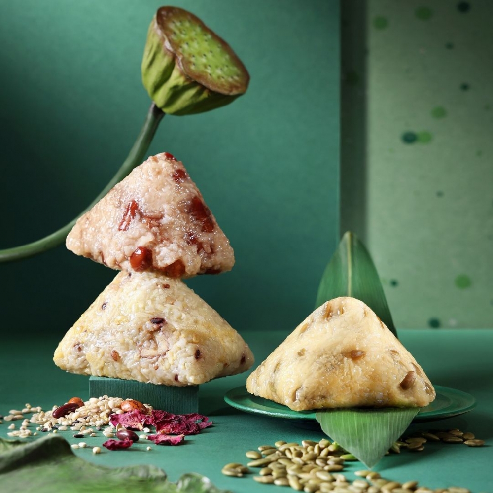 三色有機養生糭。