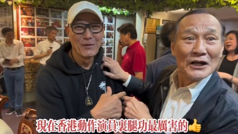 陳惠敏讚盧惠光係「香港演員裏真正最好打」嘅人。