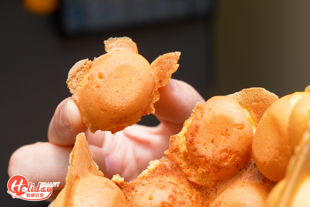 另外必食人氣泰國肉鬆花生雞蛋仔,加入泰國肉鬆及花生醬,食落鹹香十足!