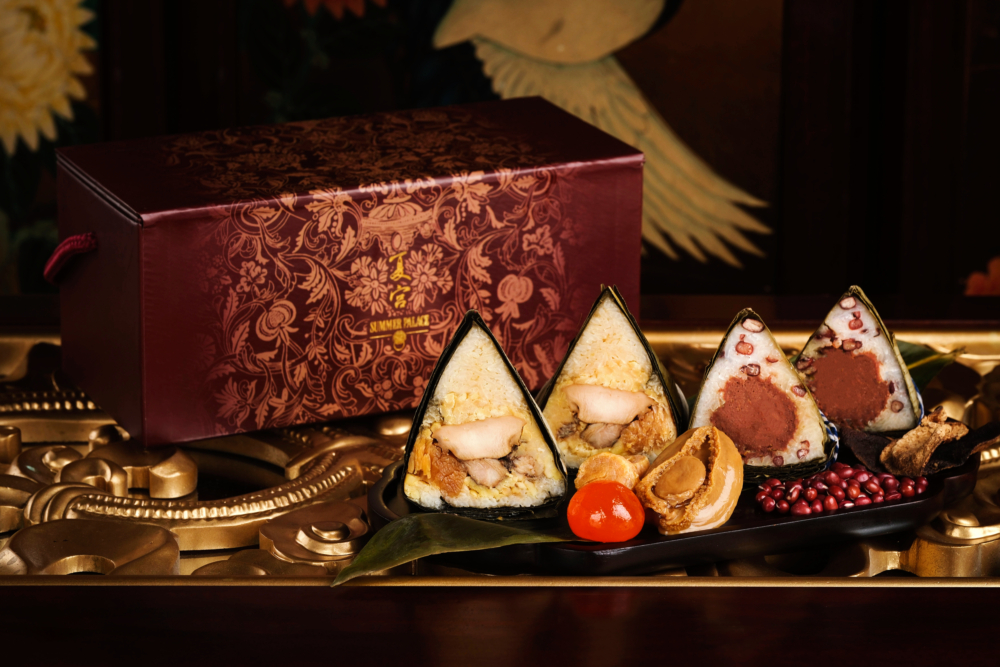 迷你夏宮香粽禮盒。