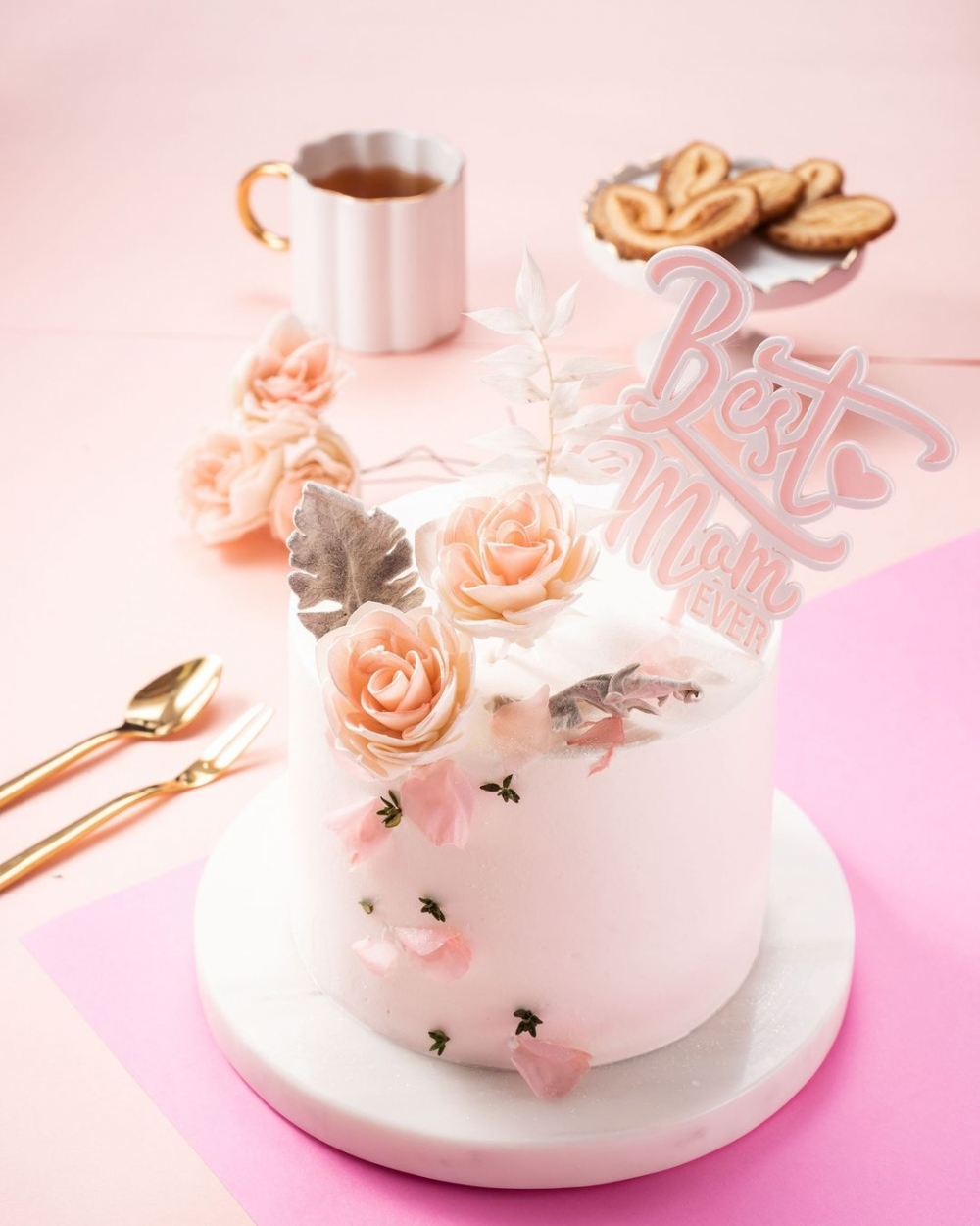 母親節蛋糕2023推介:紫薯士多啤梨蛋糕