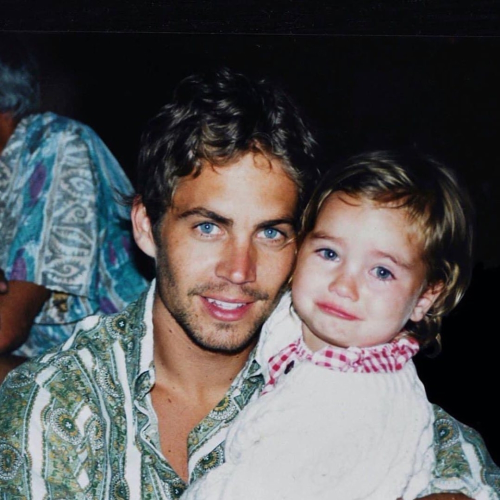Paul Walker與女兒Meadow Walker。