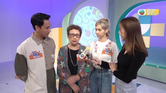 78歲嘅馮素波就自爆切咗五分之一大腸，賴彥妤竟面帶笑容問佢：「咁你有無咩秘訣呀？」令馮素波都嚇親