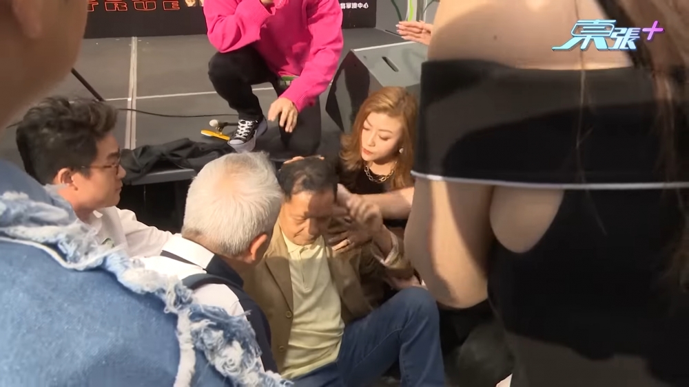 吳大強認為係因為現場太焗導致暈倒。