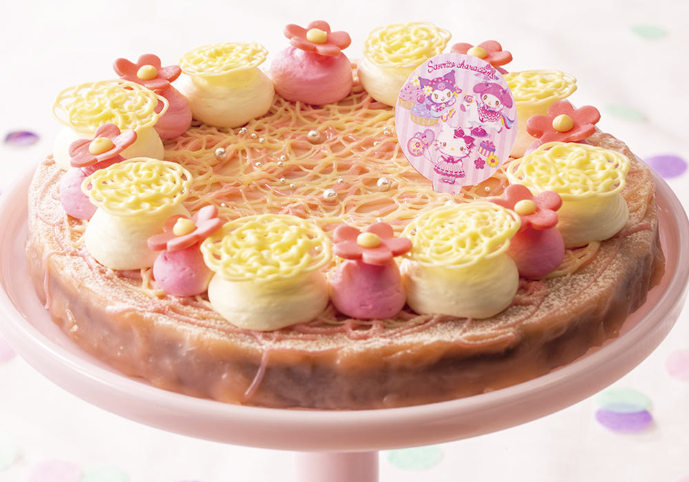 晚餐限定的「我的旋律Melo Melo蛋糕」！