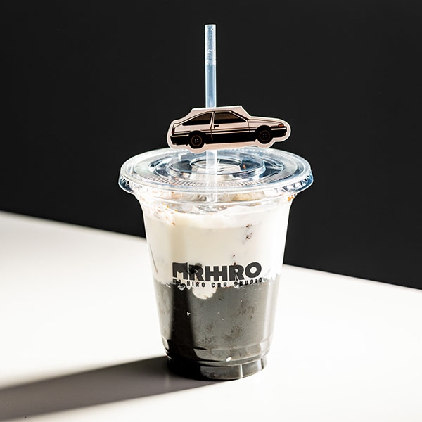 呢杯TOYOTA SPRINTER TORENO AE86係黑芝麻Latte。