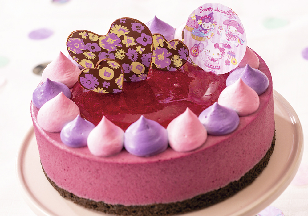 Kuromi最愛的黑醋栗慕絲！