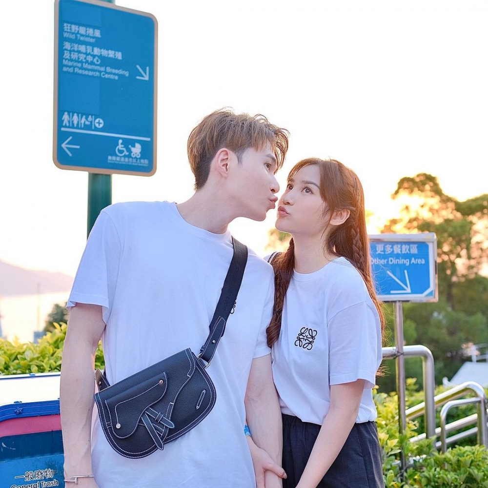 郭奕芯同圈外富二代男友Brian公開戀情後多次放閃宣示主權