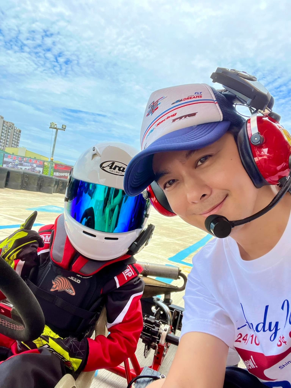 林志穎去年與兒子Jenson發生車禍