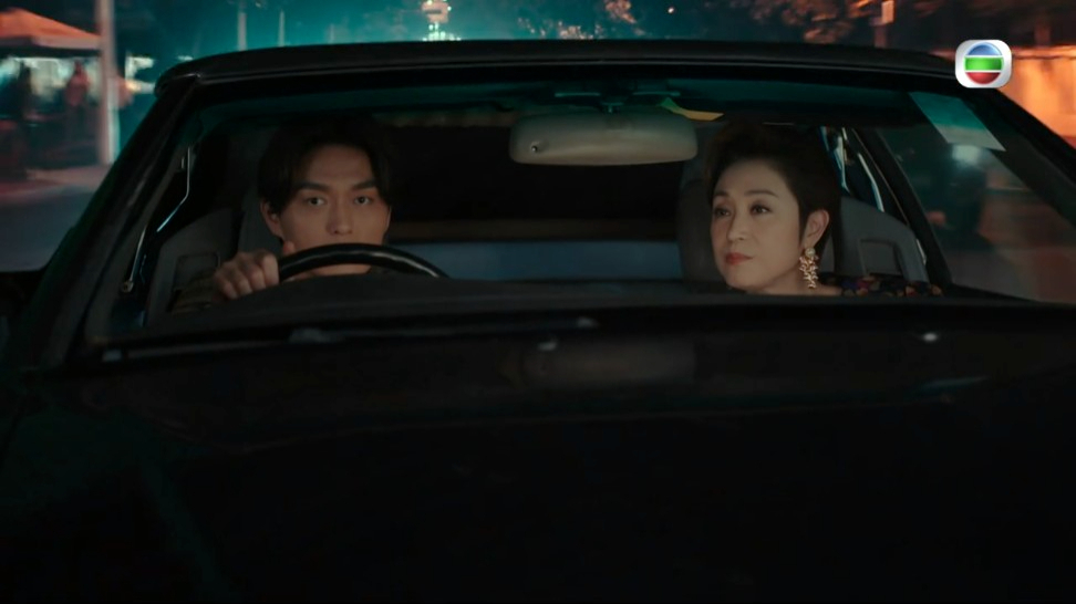 劇中有一幕係由楊明開車送陳法蓉