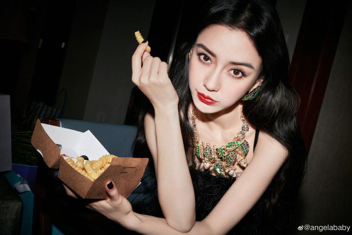 Angelababy曾入選亞太區百大美女前三位