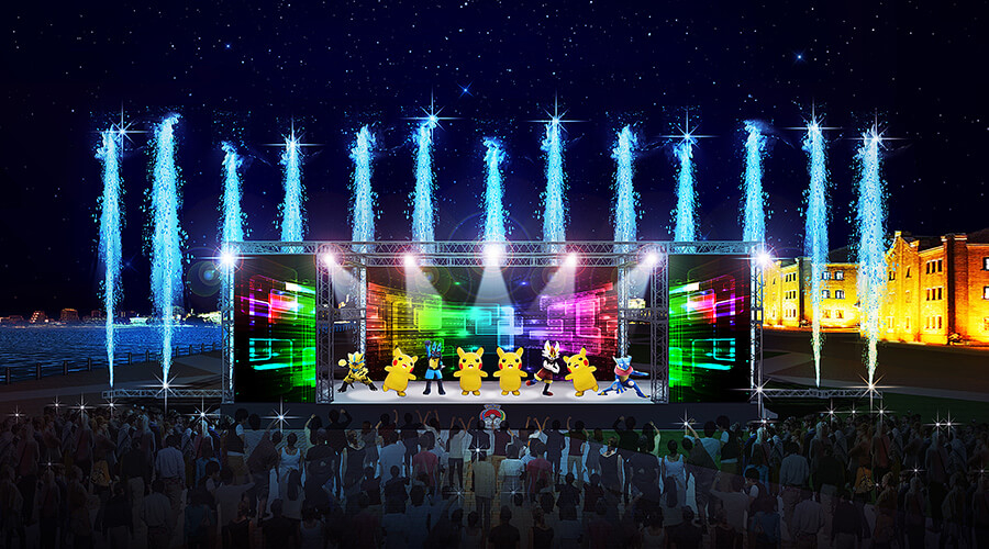 超精彩的比卡超歌舞燈光騷！