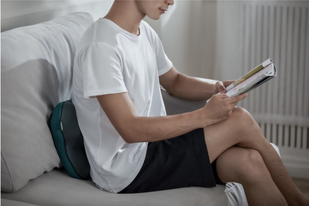 背部無線熱敷按摩器