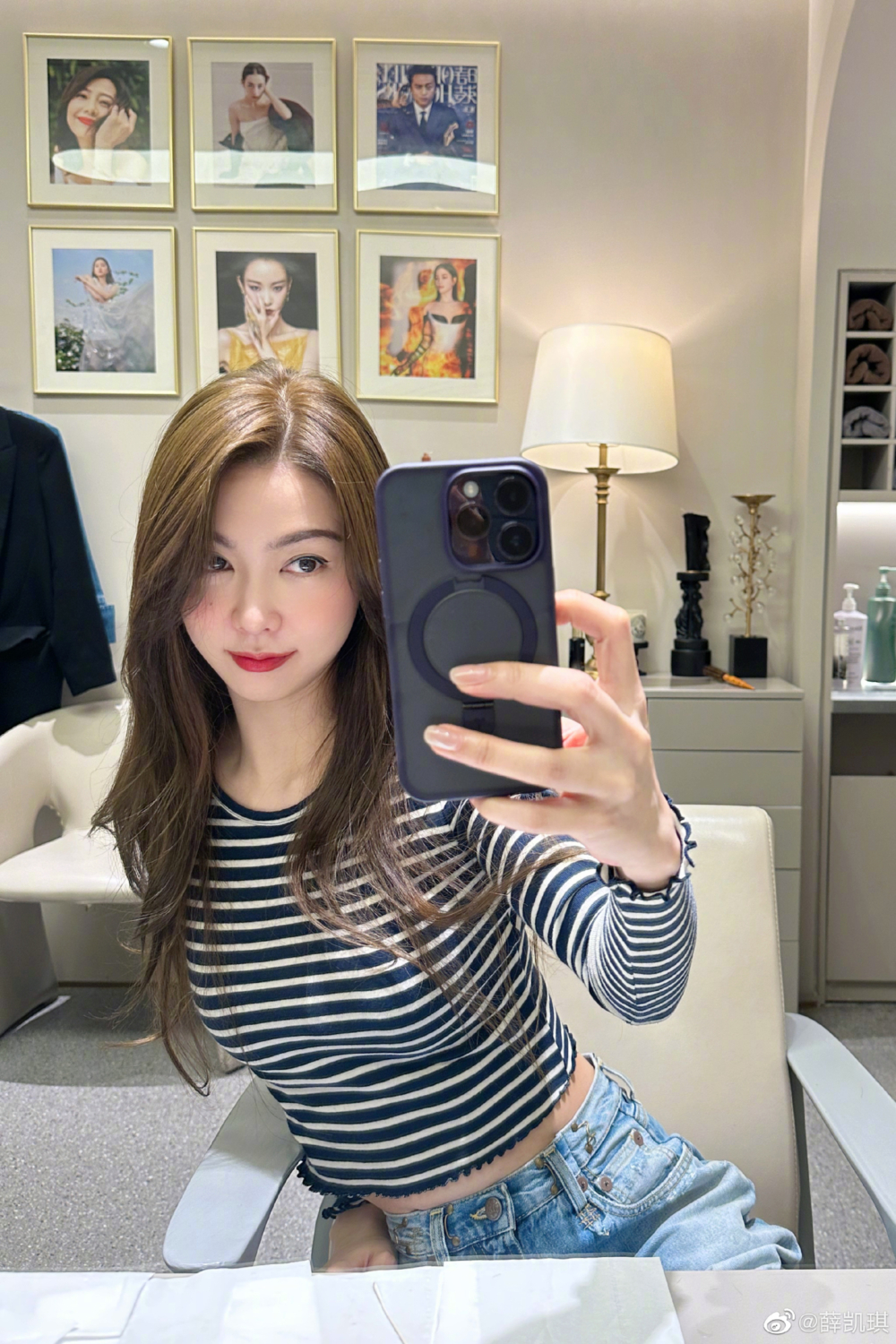 薛凱琪（Fiona）近年北上發展，佢嘅近照被指變化超大，成「網紅臉」