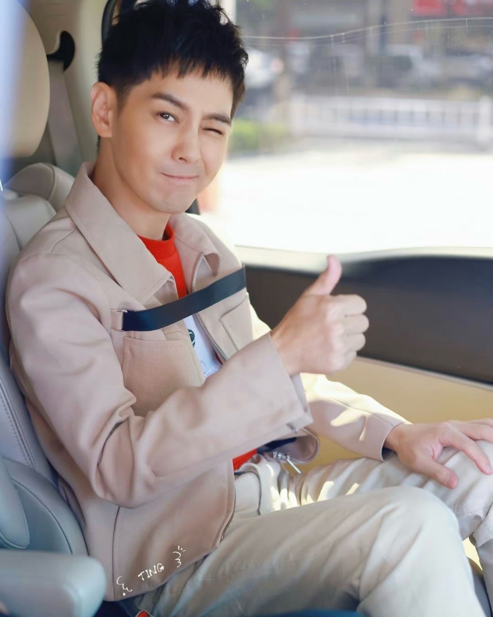 林志穎本人公開嘅近照，靚仔依舊