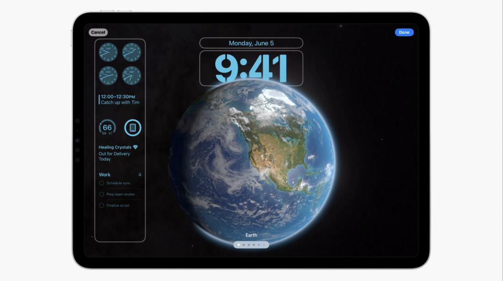 Apple同步推出iPadOS 17！