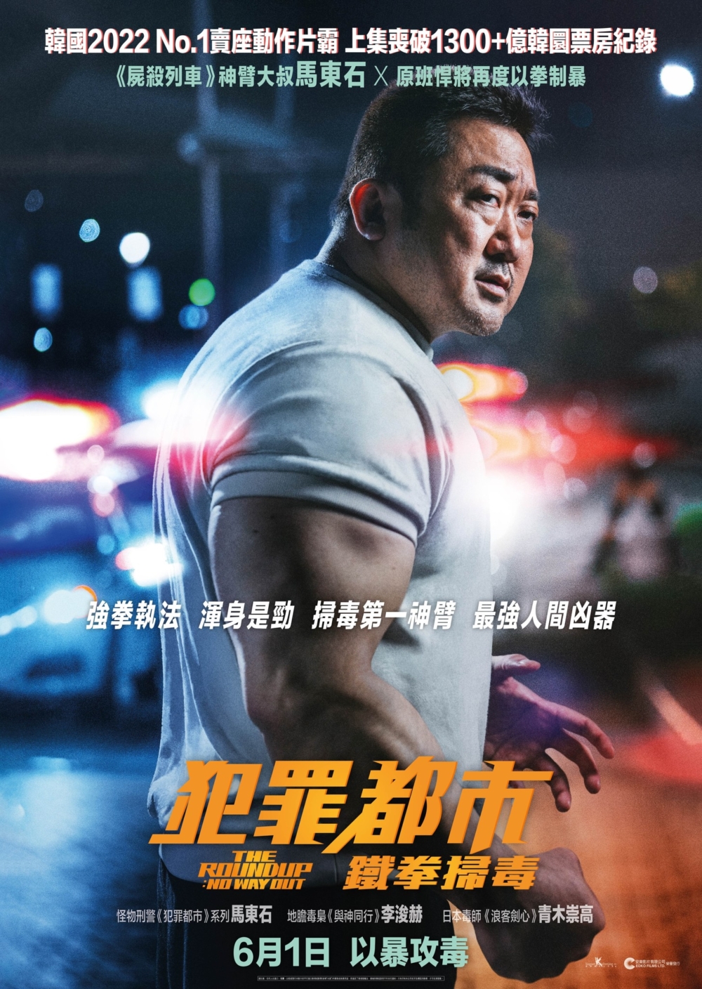 6月電影2023推介:犯罪都市:鐵拳掃毒