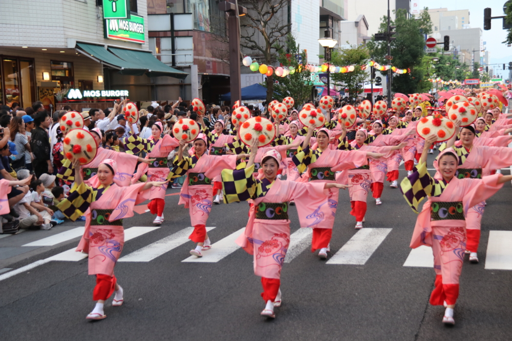 日本夏祭必去推介：山形花笠祭