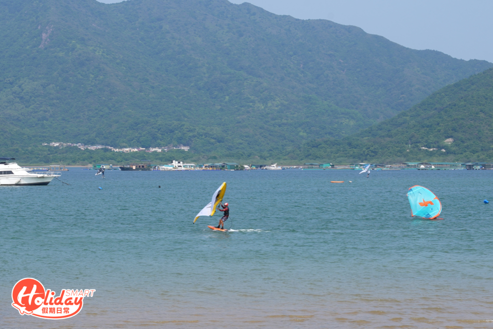 有不少人會選擇到此進行水上活動。