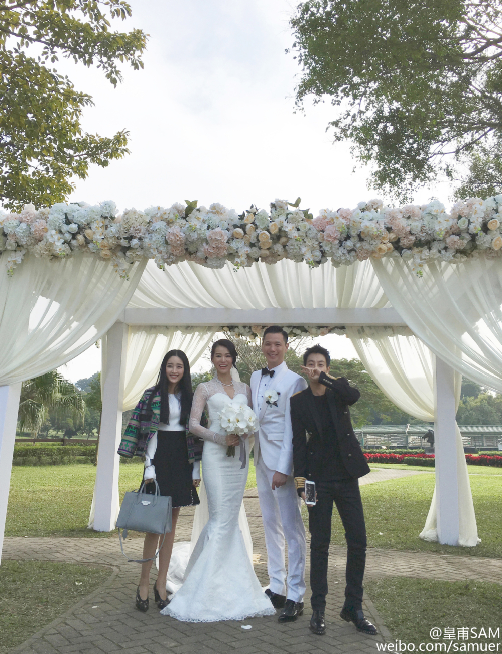 皇甫聖華獲邀出席胡杏兒婚禮