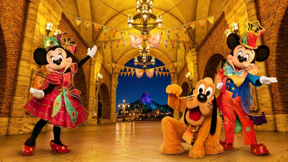 日本東京迪士尼踏入40週年