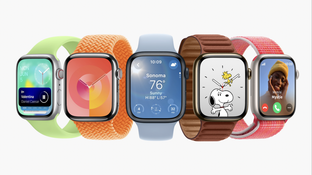 watchOS 10推出不同的錶面設計，仲有Snoopy版本！