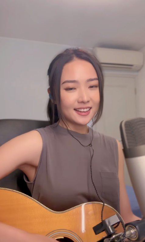 戴祖儀平時都有喺IG分享自彈自唱嘅影片