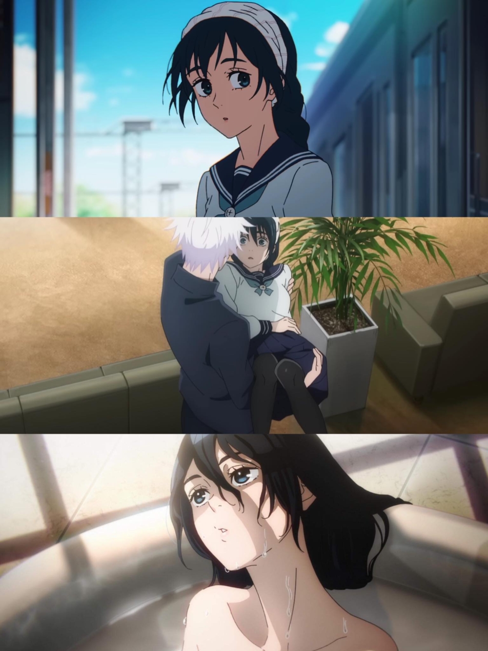 「懐玉・玉折篇」以保護「星漿體」天內理子為主軸，她係天元大人的同化容器。