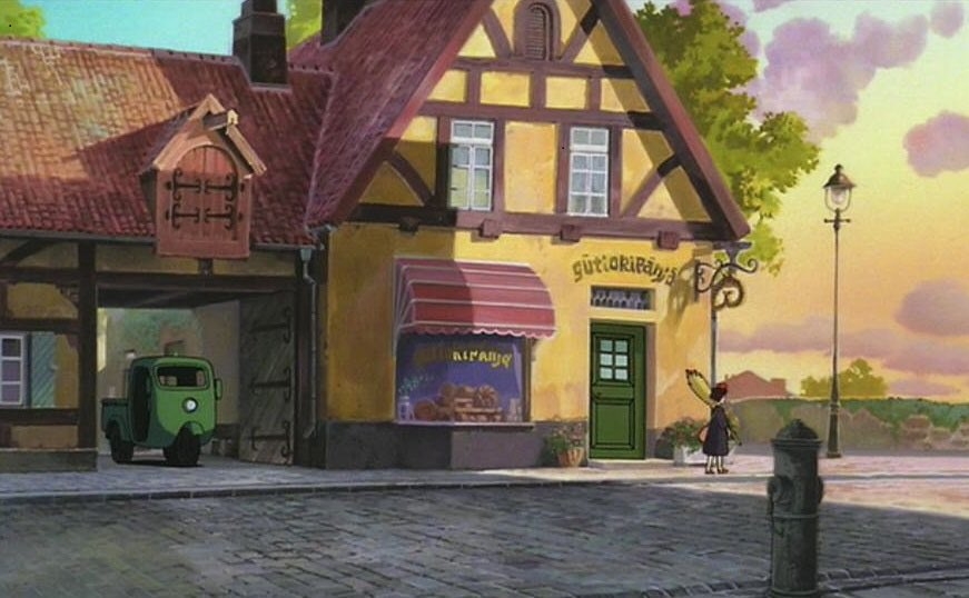 琪琪工作嘅麵包店出面係咁嘅～