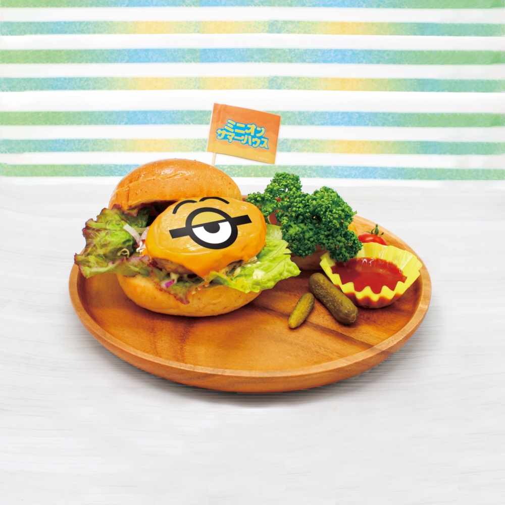 小小兵芝士漢堡。