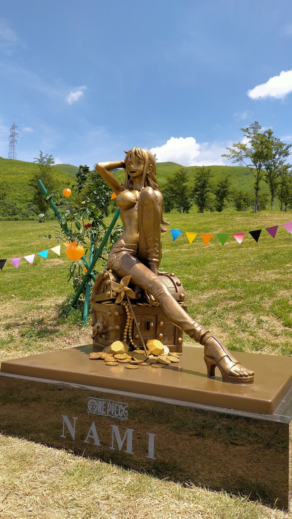 在西原村的「娜美」。