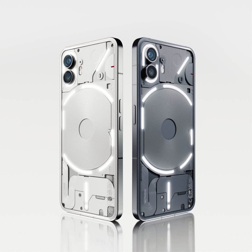 Nothing Phone(2)推出兩種顏色，其中一個為全新的深灰色。