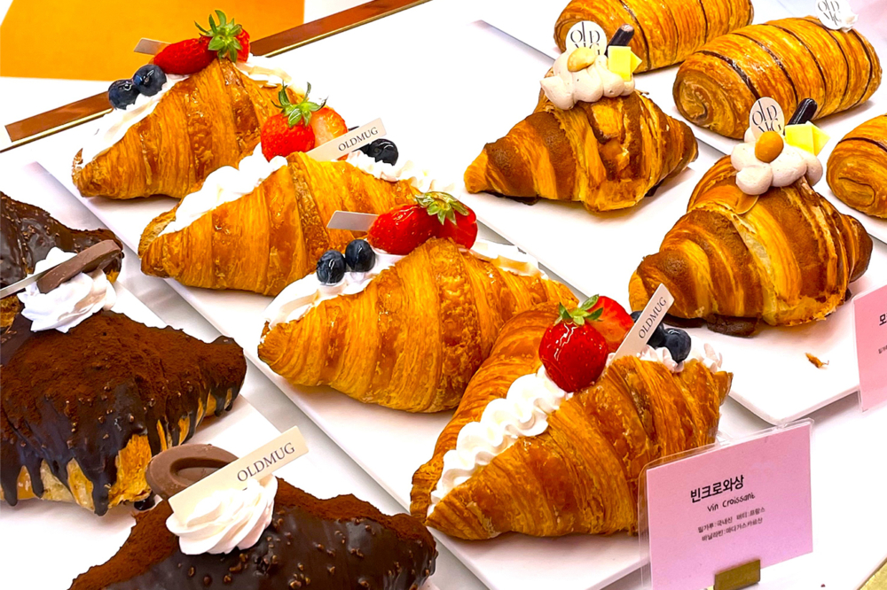 咖啡廳推出的甜品、麵包及蛋糕類，賣相十分吸引！