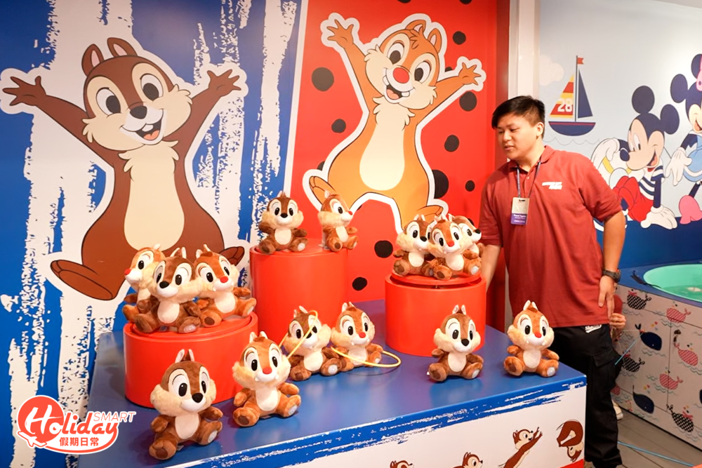 船上也設有3款攤位遊戲,考慮大家眼界!