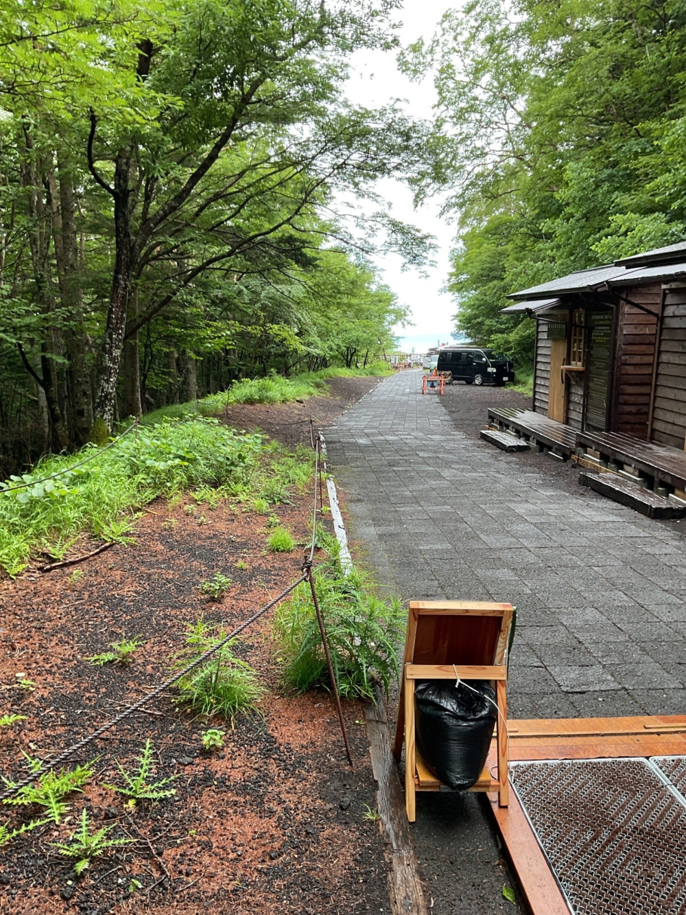 須走口五合目。