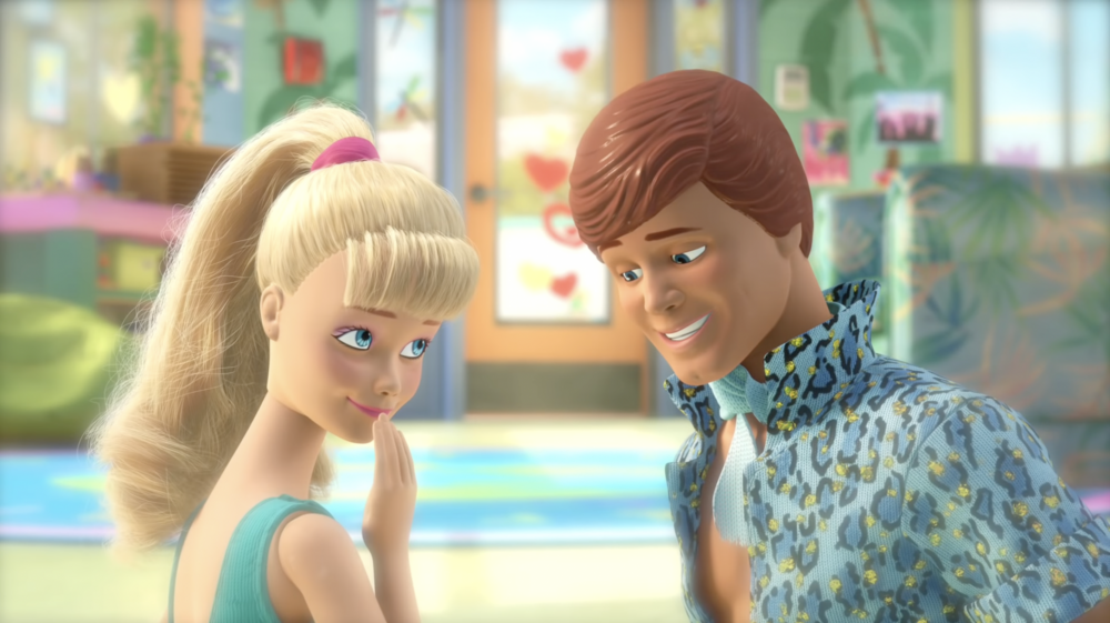 Barbie與Ken在《玩具總動員3》中擔任重要角色～