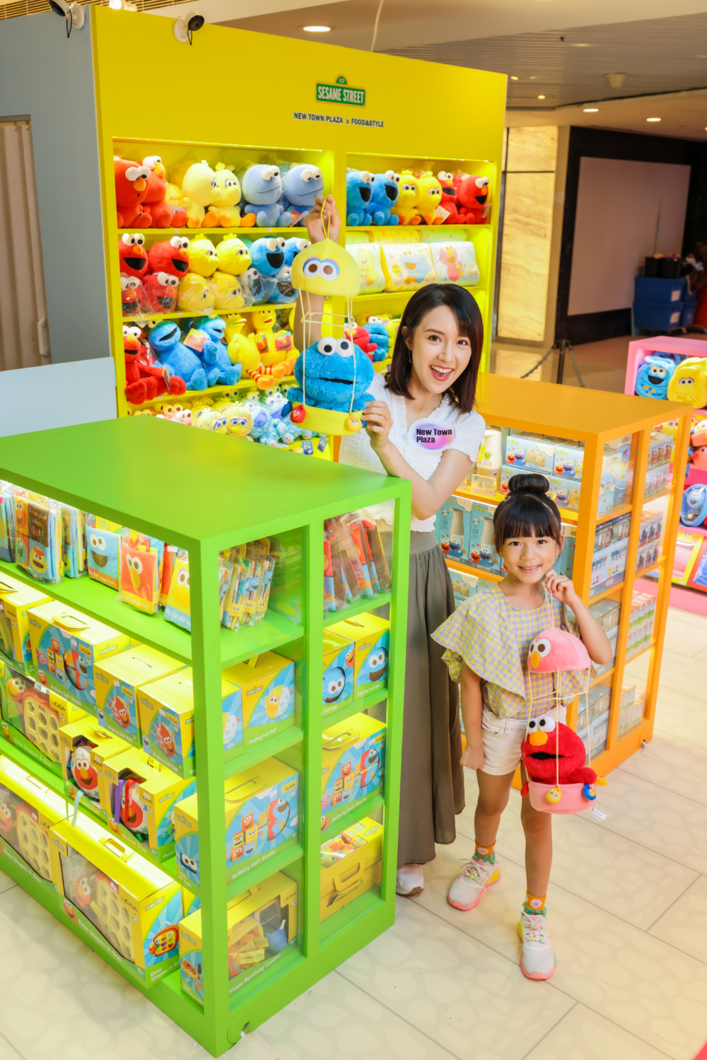 《芝麻街》期間限定店。