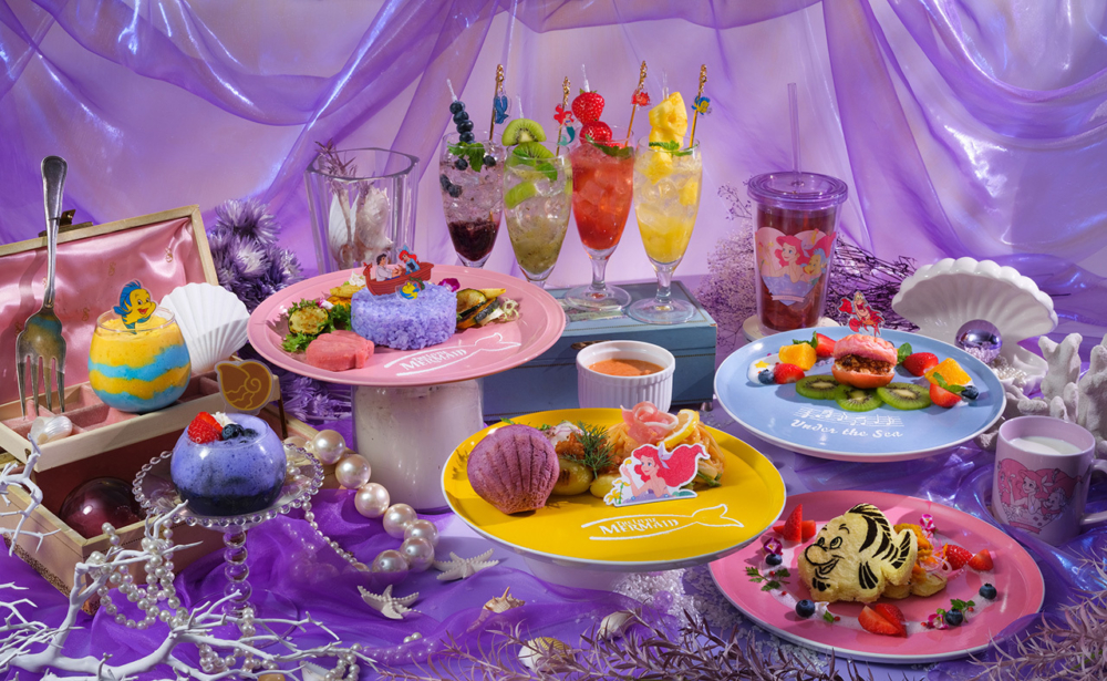 OH MY CAFE與迪士尼聯乘推出小魚仙限定Cafe！