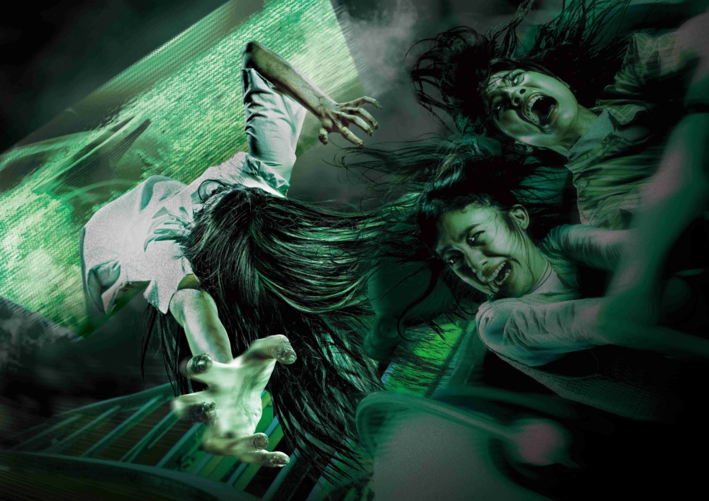 貞子的詛咒～黑暗恐怖乘車遊。