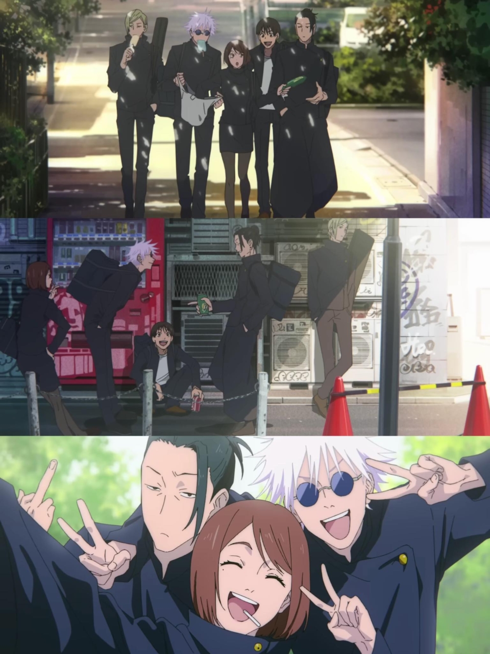 「懐玉・玉折篇」主要講述五條悟及夏油傑高專時期的故事～