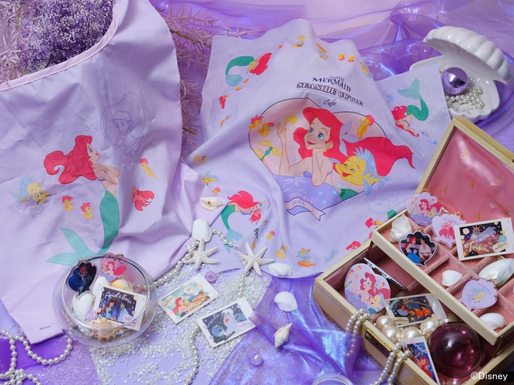 Cafe推出一系列以小魚仙為靈感設計的周邊商品，超精緻！