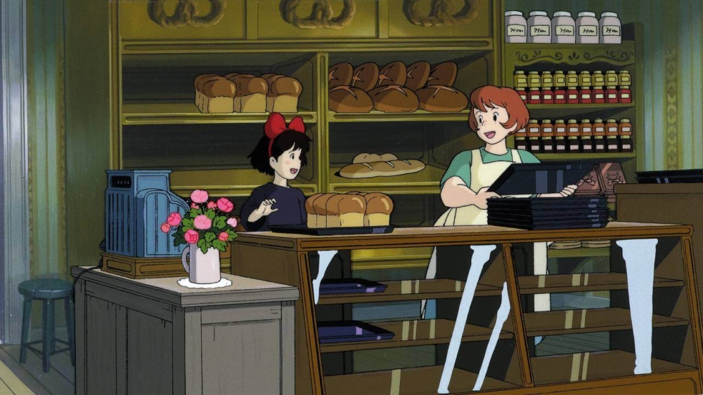 琪琪工作嘅麵包店