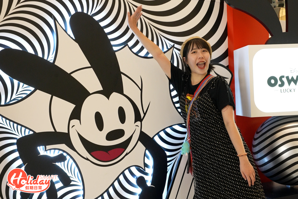 2樓互動藝術畫廊加入玩味錯視效果元素。