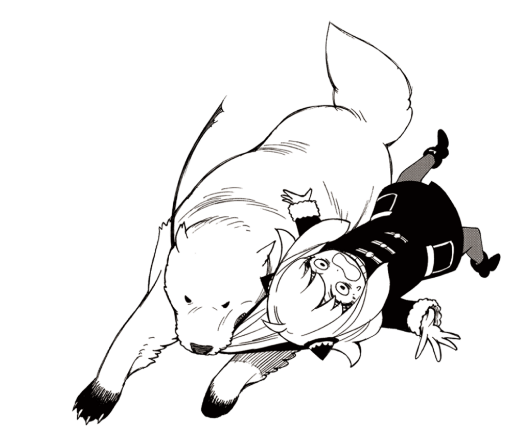 《SPY x FAMILY》重現狗狗「彭德」佛傑一家期間的經典場面~